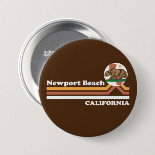 ヴィンテージニューポートビーチカリフォルニア 缶バッジ