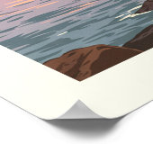 ヴィンテージニューポートロードアイランド ポスター (角)