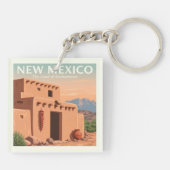 ヴィンテージニューメキシコ キーホルダー (裏面)