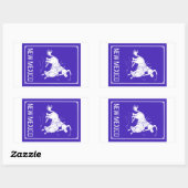 ヴィンテージニューメキシコ 長方形シール (シート)