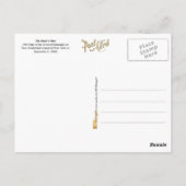 ヴィンテージニューヨークの地図（当時はニューアムステルダム） ポストカード (裏面)