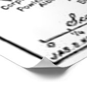 ヴィンテージニューヨークの地図(1811) ポスター (角)