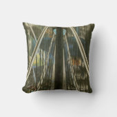 ヴィンテージニューヨークアーキテクチャ、ブルックリンブリッジ クッション (正面)