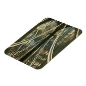 ヴィンテージニューヨークアーキテクチャ、ブルックリンブリッジ マグネット (左側)