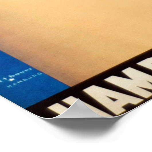 ヴィンテージニューヨーククルーズ海ライナー旅行 ポスター (角)