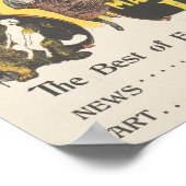 ヴィンテージニューヨークサンデーヘラルドカバー ポスター (角)