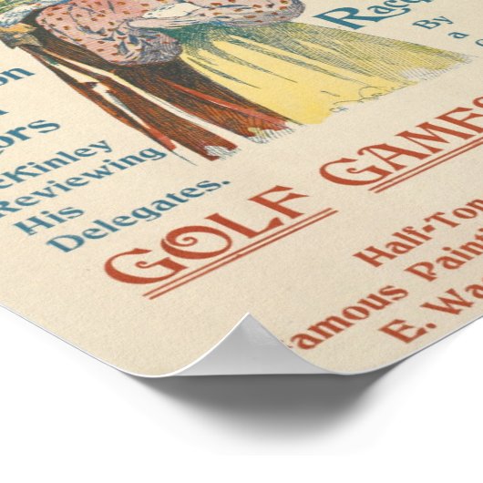 ヴィンテージニューヨークサンデーヘラルドカバー ポスター (角)