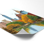 ヴィンテージニューヨークシティセントラルパーク ポスター (角)