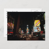 ヴィンテージニューヨークシティタイムズスクエアシアターシンボルや象徴 ポストカード (正面/裏面)