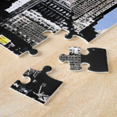 ヴィンテージニューヨークシティトラベルイラストレーション ジグソーパズル (側面)