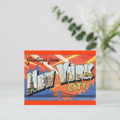 ヴィンテージニューヨークシティハガキ ポストカード (スタンド正面)