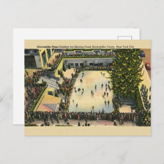 ヴィンテージニューヨークシティハガキ ポストカード (正面/裏面)