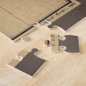 ヴィンテージニューヨークシティプラン1789復元済み ジグソーパズル (側面)