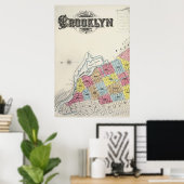 ヴィンテージニューヨークシティポスター ポスター (ホームオフィス)