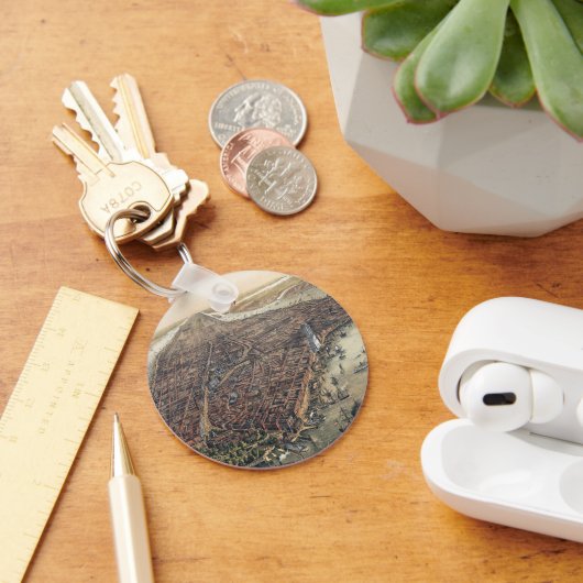 ヴィンテージニューヨークシティマンハッタンブルックリンブリッジ キーホルダー (デスク)