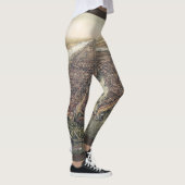 ヴィンテージニューヨークシティマンハッタンブルックリンブリッジ レギンス (右)