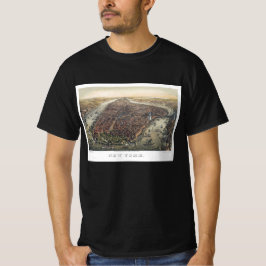 ヴィンテージニューヨークシティマンハッタンブルックリンブリッジ Tシャツ