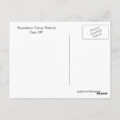 ヴィンテージニューヨークシティ5thアベニュー ポストカード (裏面)