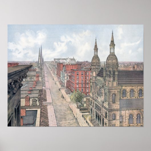 ヴィンテージニューヨークシティ ポスター (正面)