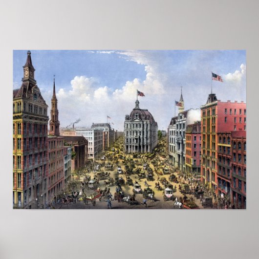 ヴィンテージニューヨークシティ ポスター (正面)