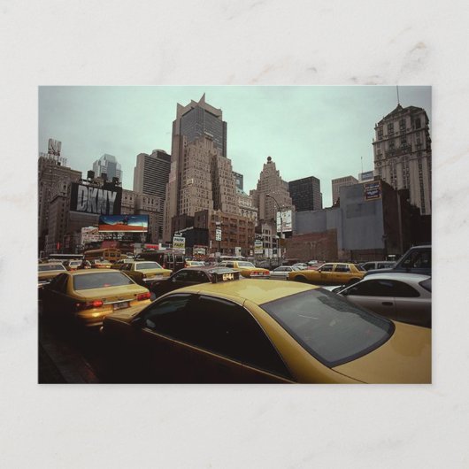 ヴィンテージニューヨークシティDKNYサインブロードウェイ@ヒューストン ポストカード (正面)