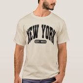 ヴィンテージニューヨークシャツ、女性への愛国的な贈り物 Tシャツ (正面)