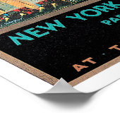 ヴィンテージニューヨークセントラル建物トラベル ポスター (角)