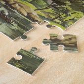 ヴィンテージニューヨークデザイン ジグソーパズル (側面)