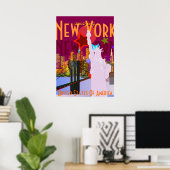 ヴィンテージニューヨークトラベル ポスター (ホームオフィス)