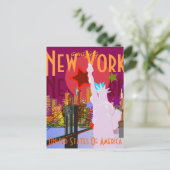 ヴィンテージニューヨークトラベル ポストカード (スタンド正面)