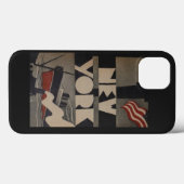 ヴィンテージニューヨークトラベル Case-Mate iPhoneケース (裏面 (横))