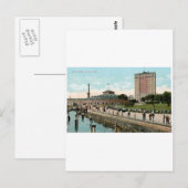 ヴィンテージニューヨークバッテリーパーク ポストカード (正面/裏面)