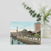 ヴィンテージニューヨークバッテリーパーク ポストカード (スタンド正面)