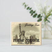 ヴィンテージニューヨークポストカード ポストカード (スタンド正面)