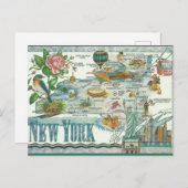 ヴィンテージニューヨークポストカード ポストカード (正面/裏面)