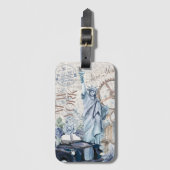 ヴィンテージニューヨークラゲッジタグ ラゲッジタグ (正面縦)