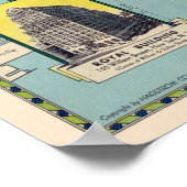 ヴィンテージニューヨーク地下鉄マップ旅行ポスター ポスター (角)