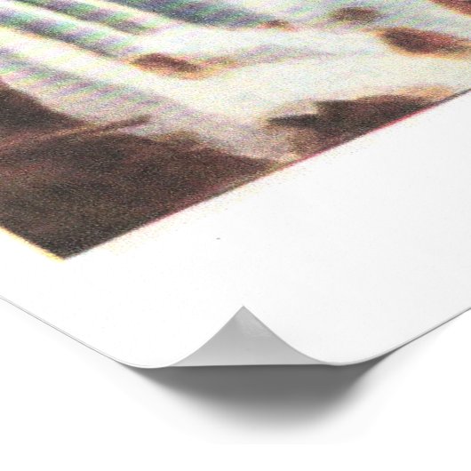 ヴィンテージニューヨーク州の地図(1912) ポスター (角)