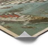 ヴィンテージニューヨーク市絵図(1914) ポスター (角)