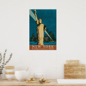ヴィンテージニューヨーク旅行ポスター ポスター (キッチン)