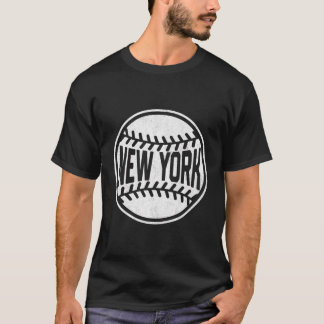ヴィンテージニューヨーク野球ステッチ Tシャツ