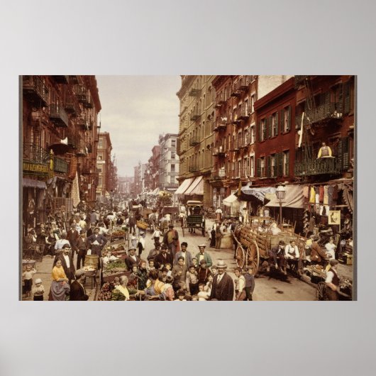 ヴィンテージニューヨーク1890 ポスター (正面)