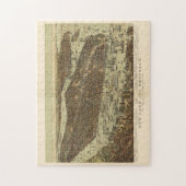 ヴィンテージニューヨーク・ブルックリン地図(1892年) ジグソーパズル (縦)