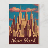 ヴィンテージニューヨーク ポストカード (正面)