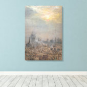 ヴィンテージニューヨーク(Glenn Cooper Henshaw) キャンバスプリント (インサイチュ (ウッドフロア))