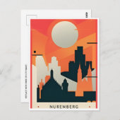 ヴィンテージニュールンベルクGermanyトラベルアルマーニュ ポストカード (正面/裏面)