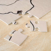 ヴィンテージニューロンスケッチバイサンティアゴラモンyカハル ジグソーパズル (側面)