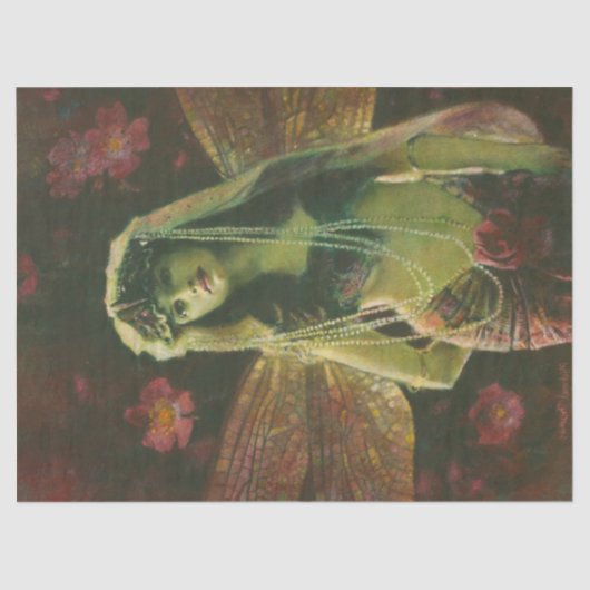 ヴィンテージニンフティッシュペーパー 薄葉紙 (正面)