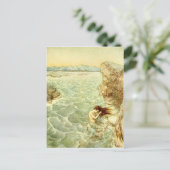 ヴィンテージニンプブックイラストレーション ポストカード (スタンド正面)