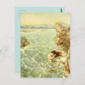 ヴィンテージニンプブックイラストレーション ポストカード (正面/裏面)